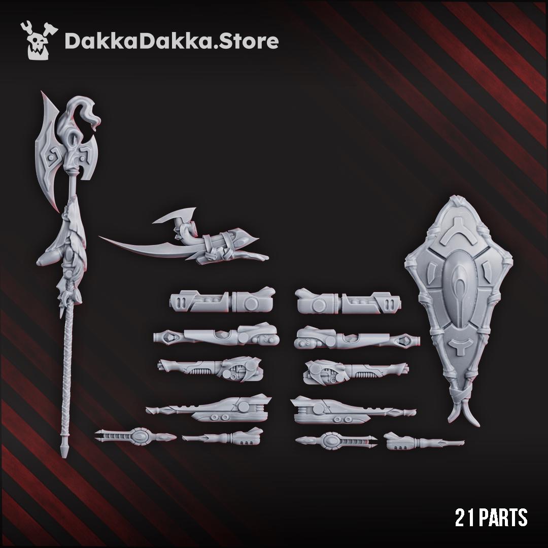 Spacelair Embodimech β Heavy Sci-Fi Guardian Walker | 117mm Resin Miniature | Grimdark Wargame Compatible