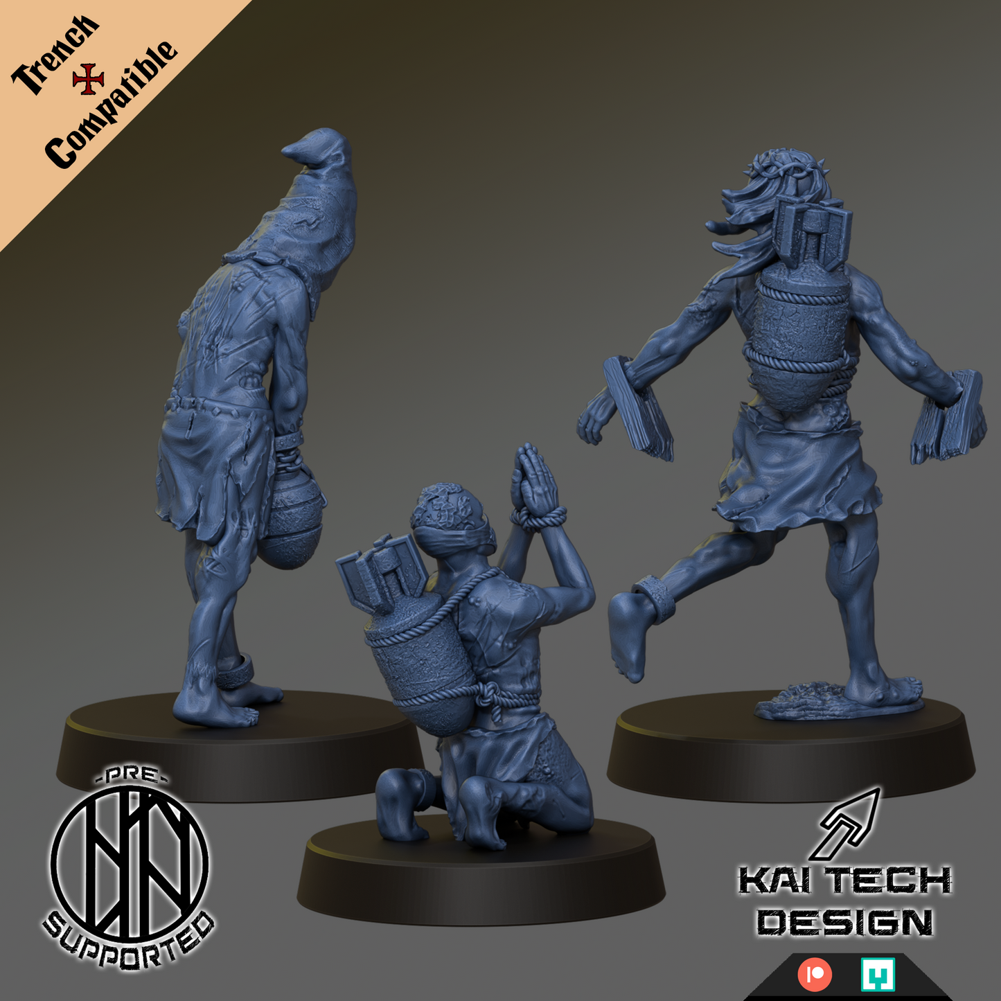Prisoners – Trench Crusade Compatible | Kaitech | Trench Pilgrims