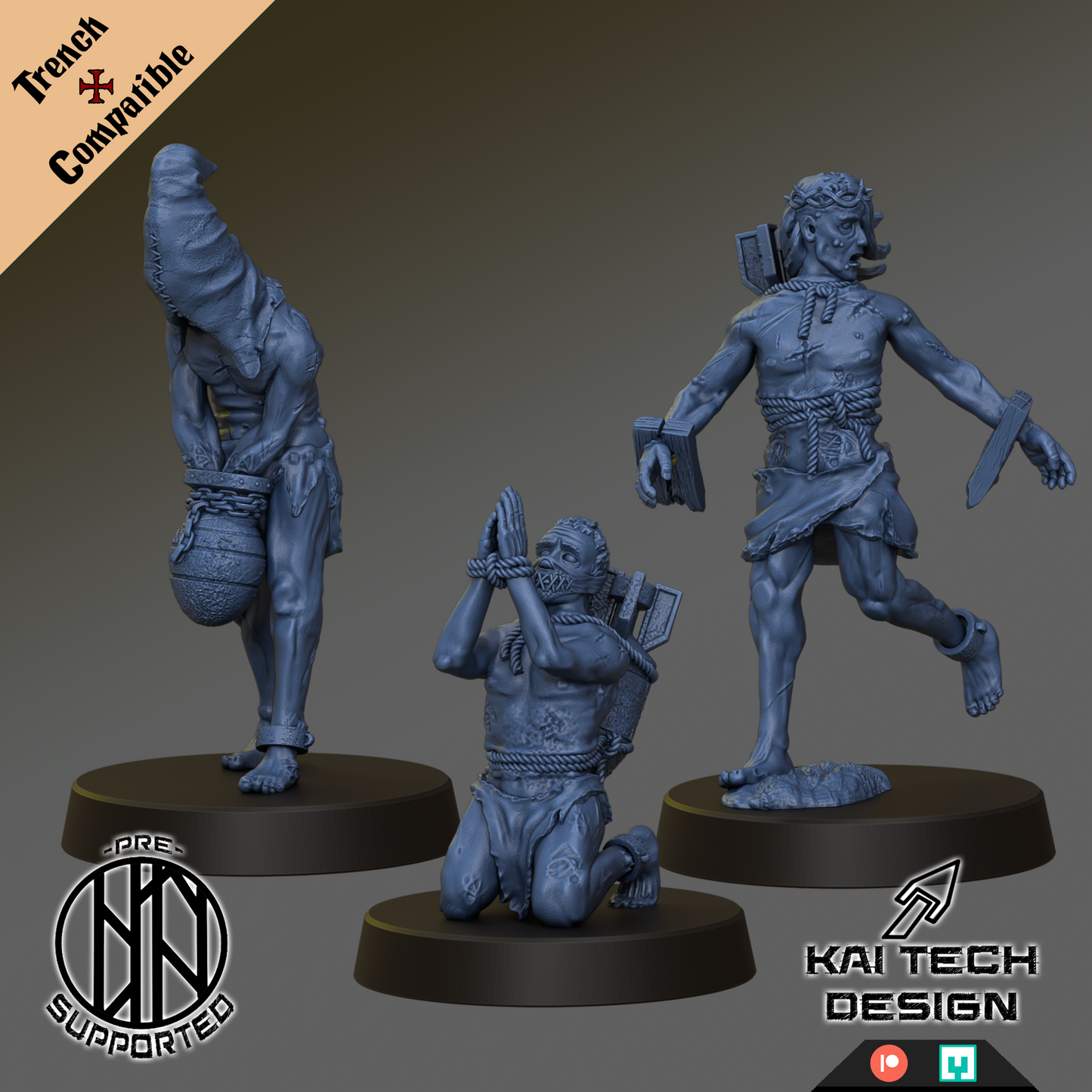 Prisoners – Trench Crusade Compatible | Kaitech | Trench Pilgrims
