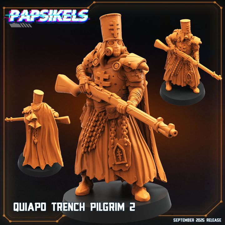 Quiapo Trench Pilgrims – Papsikels Miniatures | Trench Crusade Compatible