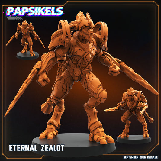 Eternal Zealot x3 | StarCraft Proxy | High Detail Resin | Papsikels