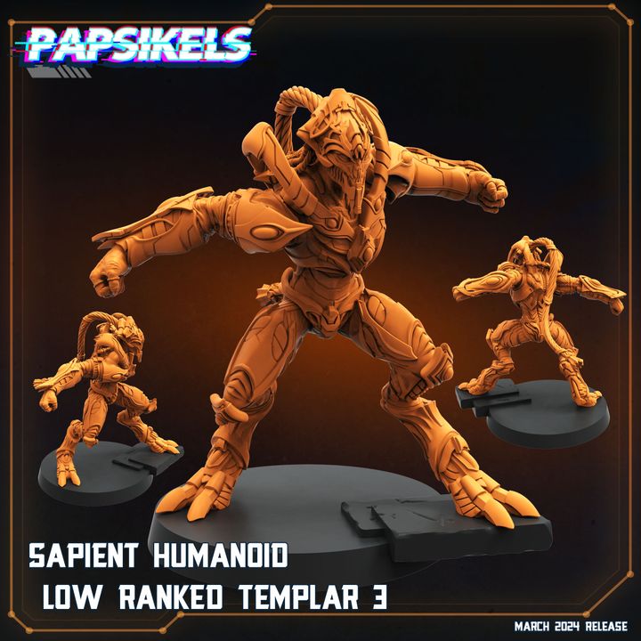 The image is a promotional poster for a video game called "Papsikels", featuring a large, detailed, and imposing humanoid robot character in a fighting stance.