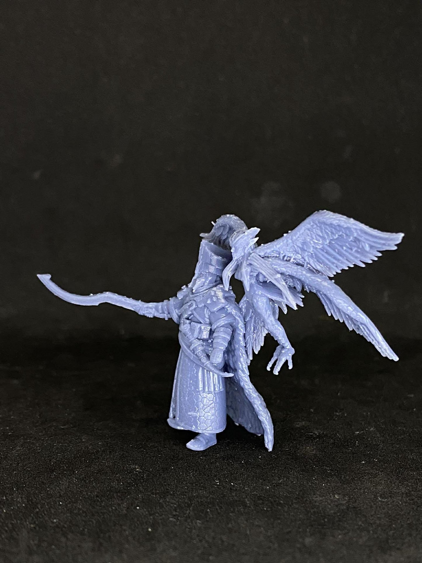 Marawi Sultan Captain | Grimdark Fantasy Commander | Trench Compatible | Unpainted Display Model | Papsikels Sculpt