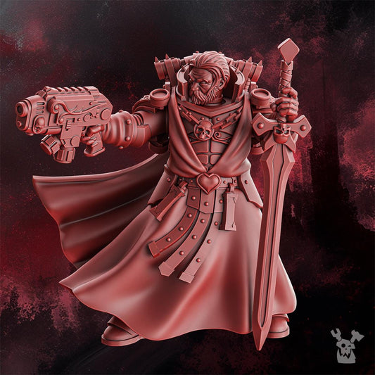 Crimson Wing Great Curator Mathias - DakkaDakka - Blood Angel Proxy