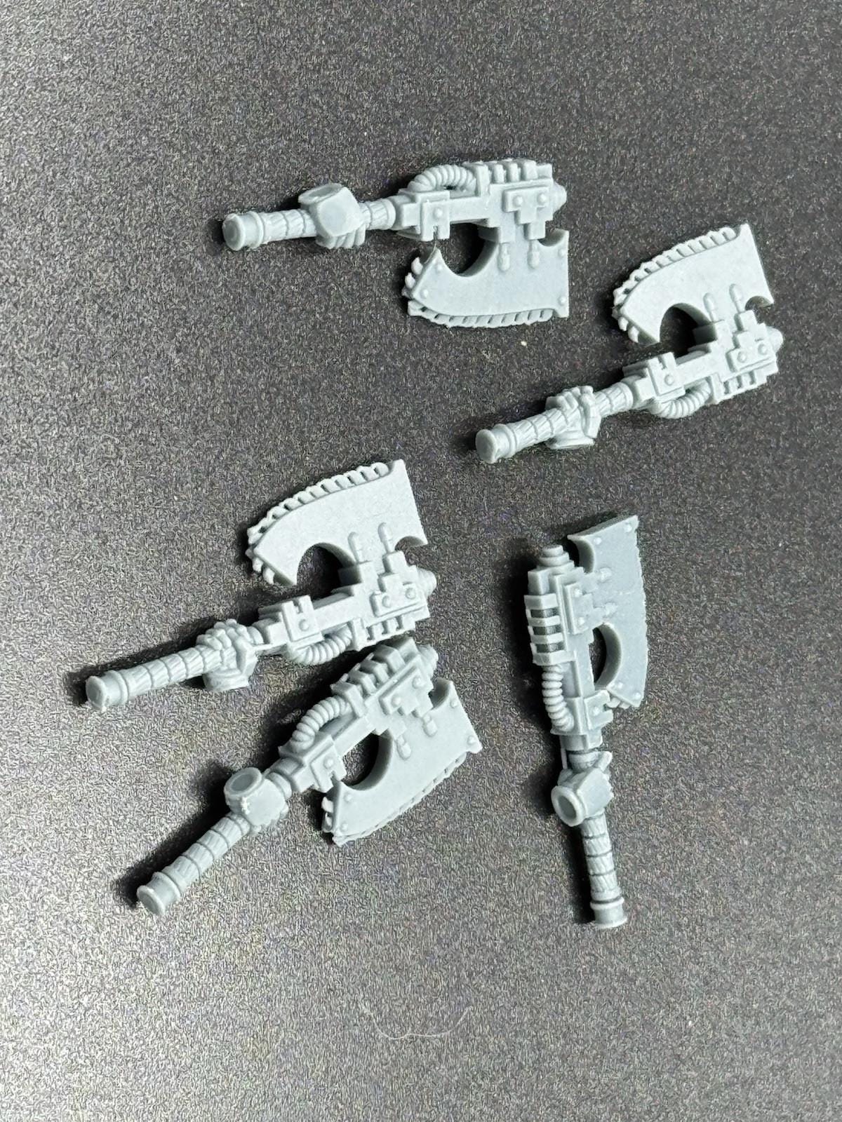 Bits- Custom Left Handed Chain Axe x10 -GrimDark OPR - Battle Brothers -Legion