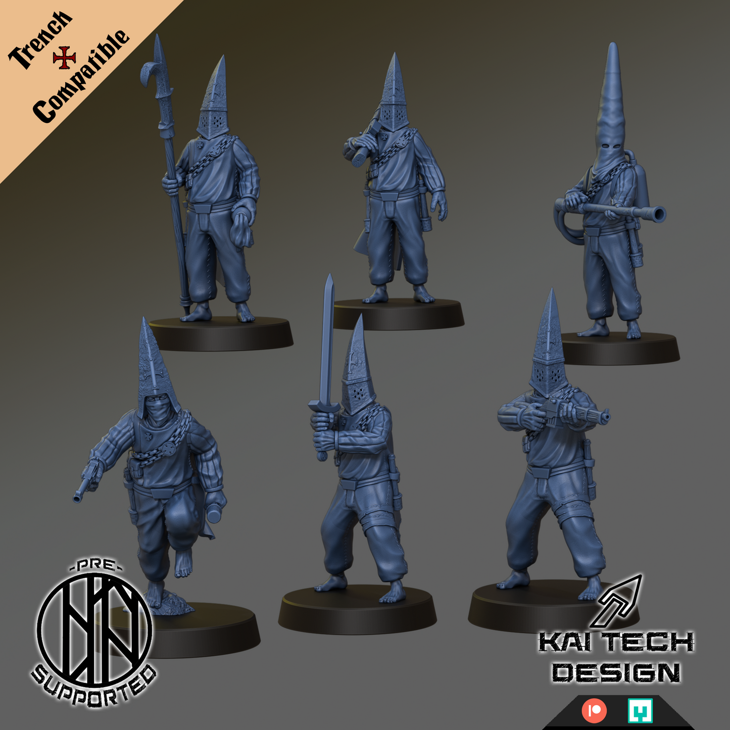 Trench Pilgrims – Trench Crusade Compatible | Kaitech