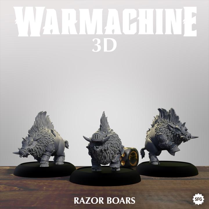 Thornfall Alliance - Pigs! - SFG - Warmachine.